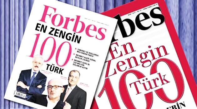 Forbes'ın ''En zengin 100 Türk'' sıralamasını açıkladı.Listenin zirvesinde sürpriz yaşandı. En zengin Türk değişti.