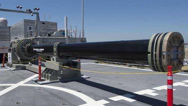 <p>Dünyada Elektro manyetik top teknolojisini ABD'li General Atomics ve İngiliz BAE Systems firmaları üretiyor.</p>

<p>​</p>
