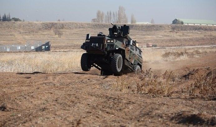 <p>Ejder Yalçın 4x4 Taktik Tekerlekli Zırhlı Aracı</p>