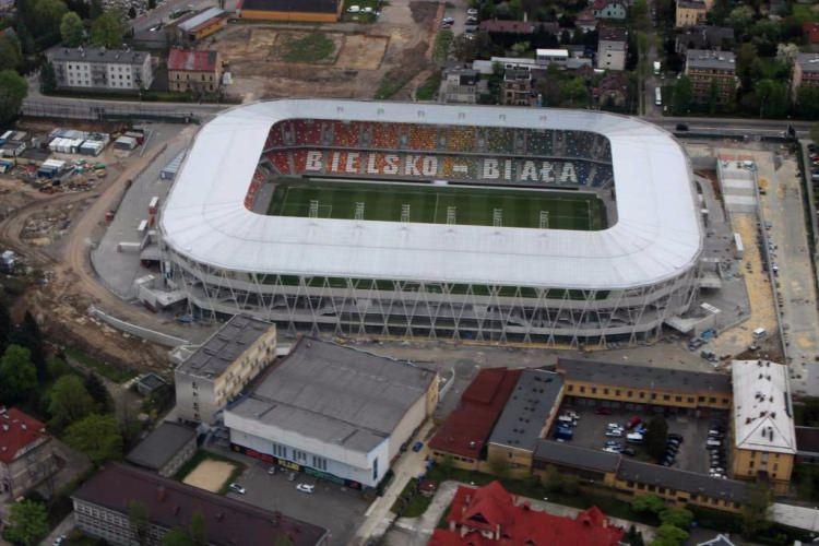 <p>Stadion Miejski BBOSiR w Bielsku Białej (Polonya)</p>