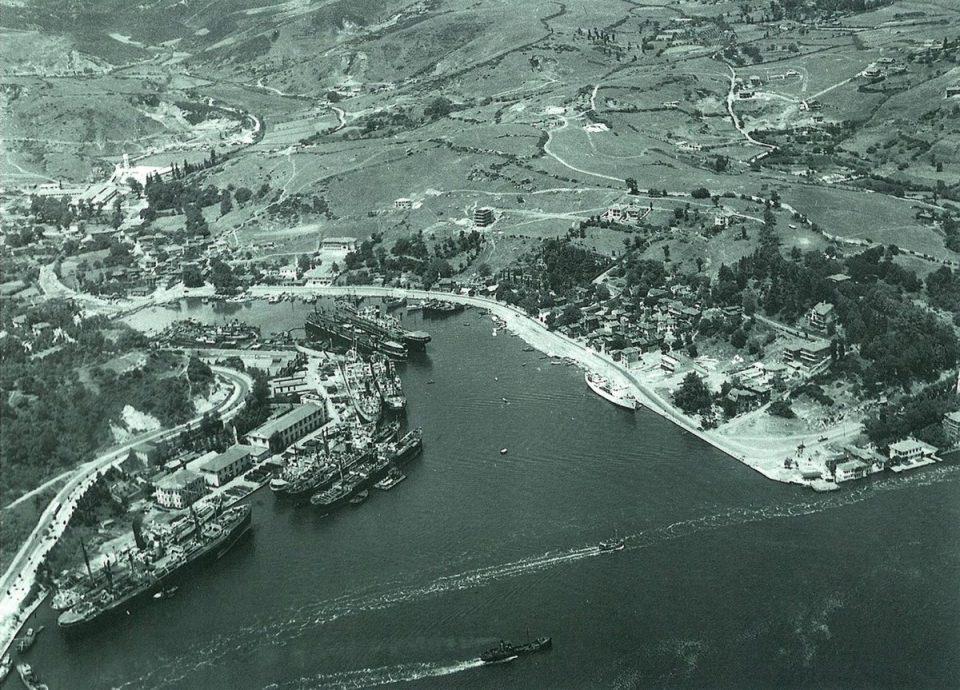 <p>Gökyüzünden İstinye'ye bakış (1959)</p>