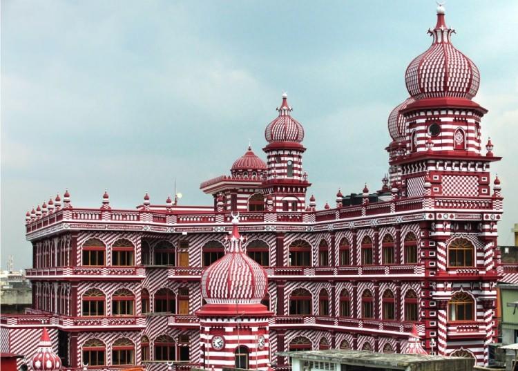 <p>Jami Ul-Alfar Camii- Sri Lanka</p>