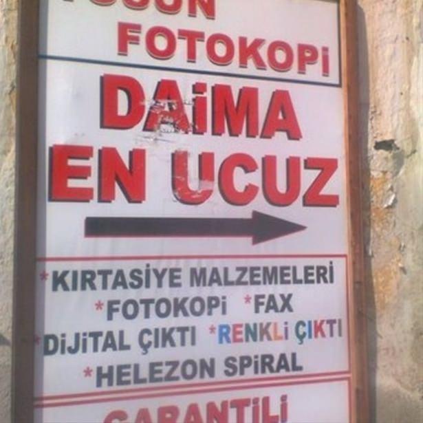 <p>Hemen dibinde de bir fotokopici mutlaka vardır.</p>
