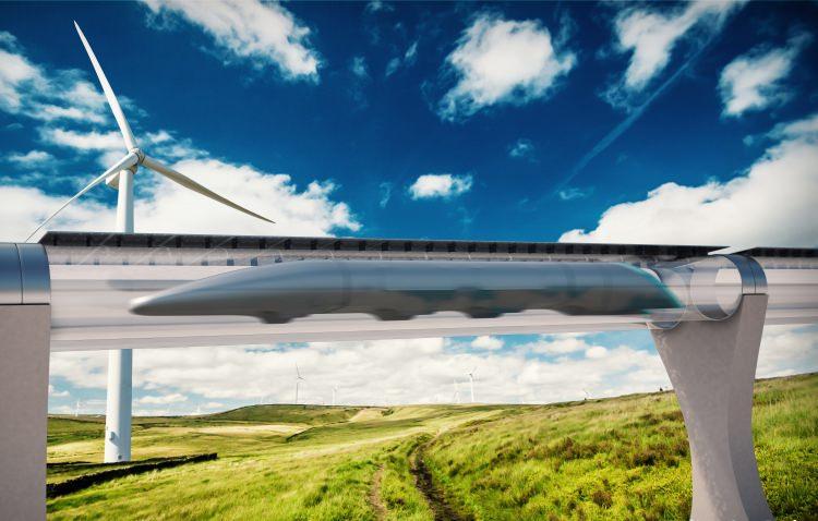 <p>Bir diğer toplu taşıma fikri, yine geçtiğimiz aylarda testi yapılan Hyperloop. </p>