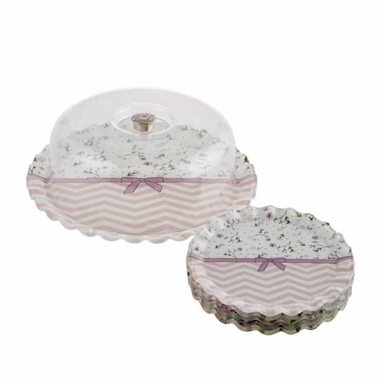<p>Karaca Fresh Flowers Pembe Fanus ve 6 Tatlı Tabağı</p>
<p>69.95 TL</p>