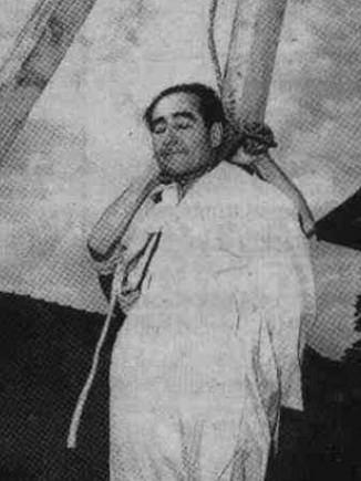<p>Tarihe damgasını vuran fotoğraflar</p>

<p>17 Eylül 1961 tarihinde asılarak idam edilen Adnan Menderes'in ölmeden önceki son fotoğrafı</p>
