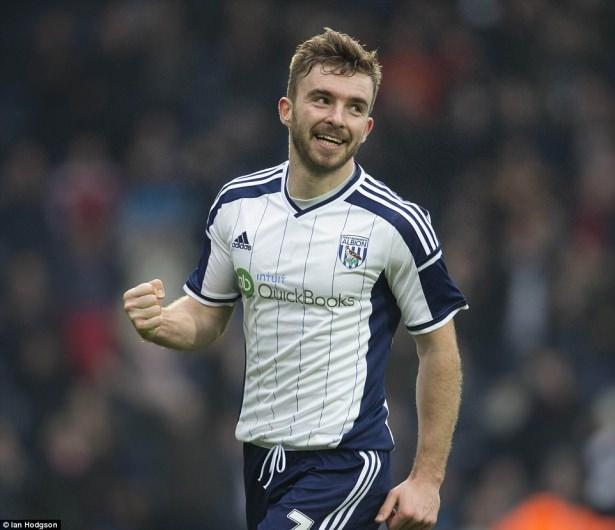 <p>James Morrison - Orta Saha (West Bromwich Albion)</p>