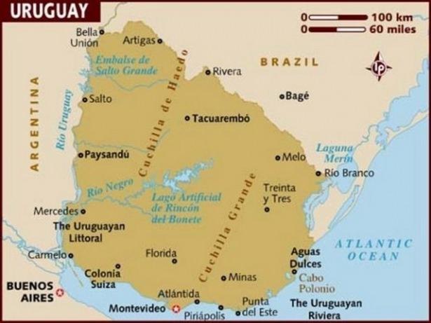 <p>Uruguay: 96</p>

<p> </p>
