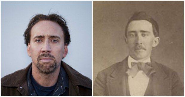 <p>Nicolas Cage ve 1800'lerde Amerikan İç Savaşı'nda yer almış bir kişi</p>
