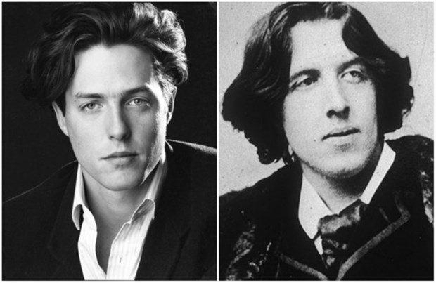 <p>Hugh Grant ve İrlandalı yazar Oscar Wilde</p>
