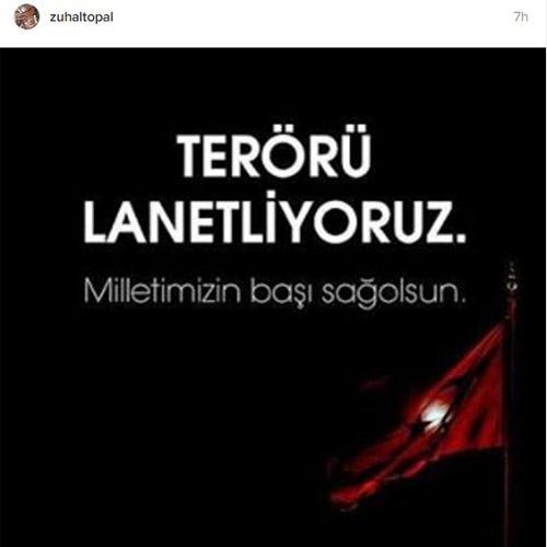 <p><strong>Zuhal Topal: </strong>Yine terör yine içimiz yanıyor... #terörülanetliyoruz</p>

<p> </p>
