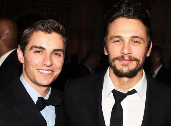 <p>James Franco ve kardeşi Dave Franco</p>