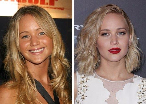 <p>Jennifer Lawrence</p>

<p>'Açlık Oyunları' filminin yıldızı, büyüdükçe daha olgun bir görünüme büründü. 26 yaşındaki ABD'li oyuncu, yeni imajıyla olgun bir kadına dönüştü.</p>

