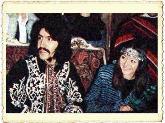 <p>Barış Manço ile Marie Claude</p>
