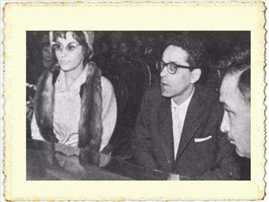 <p>Gönül Ülkü ile Gazanfer Özcan</p>
