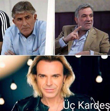 <p>Erdoğan Arıca [1954-2012]<br />
Levent İnanır [1962]<br />
Soner Arıca [1966]</p>

<p>Kadir İnanır'ın da yeğenleri olurlar </p>
