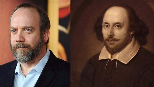 <p>Paul Giamatti ve William Shakespeare</p>
