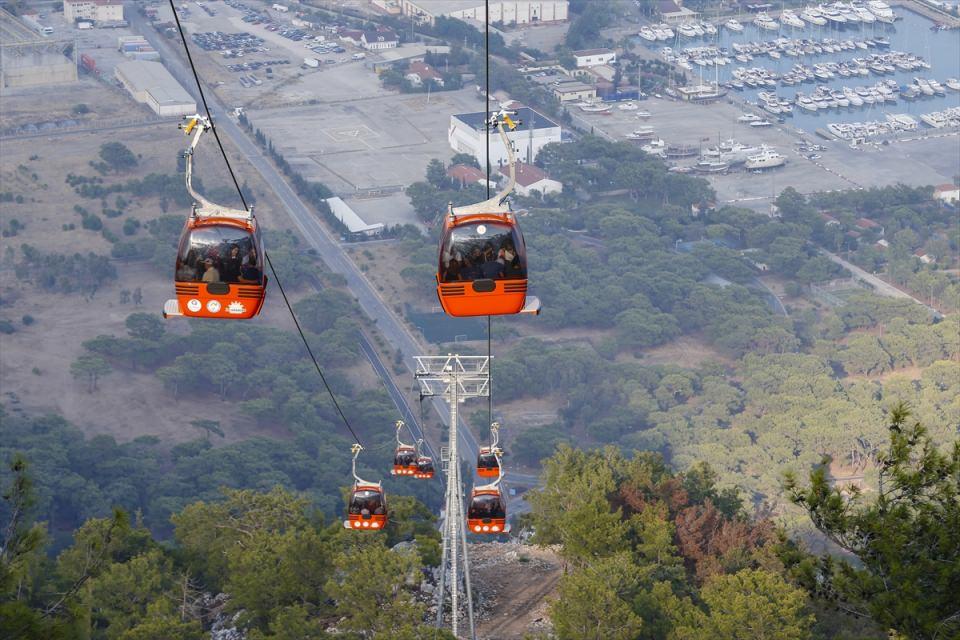 <p>Teleferiğe günübirlik giriş yapan turistlerin yanı sıra sadece anlaşmalı acenta vasıtasıyla gelen turist sayısı ise 10 bine ulaştı. Turistlerin yüzde 85'ini ise Ruslar oluşturdu.</p>
