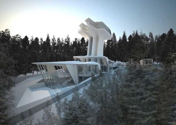 <p>Tasarım, Mart ayında yaşamını yitiren Irak asıllı İngiliz mimar Zaha Hadid'e ait. </p>
