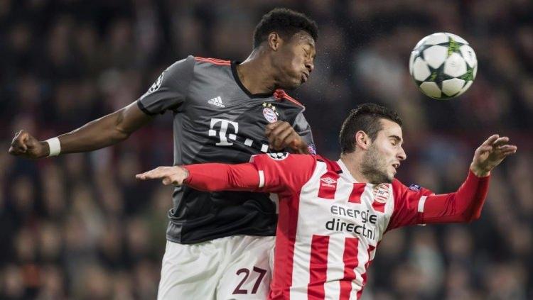 <p>61</p>

<p>David Alaba 24</p>

<p>Bayern Munich</p>
