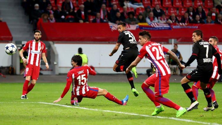 <p>Gecenin diğer maçında geçen yılın finalisti Atletico Madrid, Bayer Leverkusen'e konuk oldu... </p>
