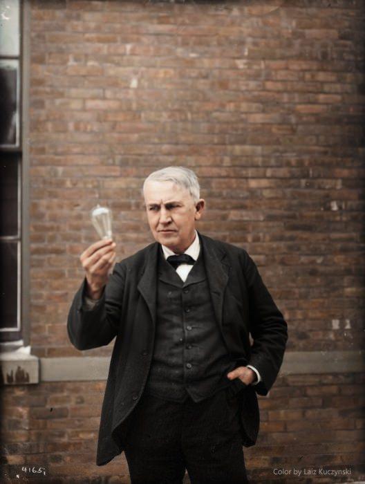 <p> Thomas Alva Edison, New Jersey (1911)</p>

<p> </p>
