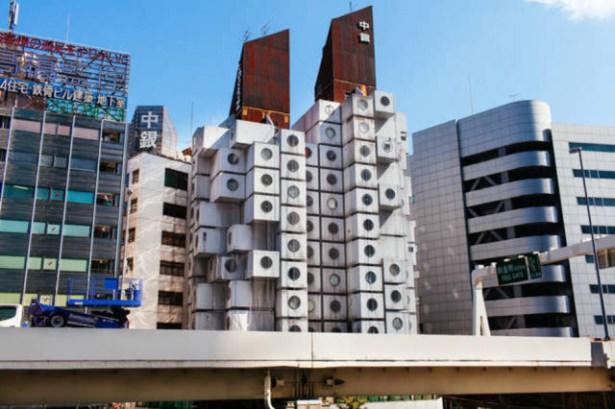 <p>Nakagin Capsule Tower (Tokyo, Japan)</p>

<p> </p>
