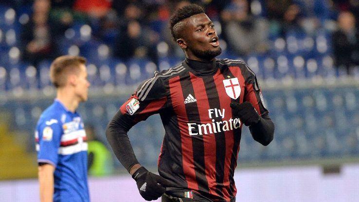 <p>M'Baye Niang - Milan</p>