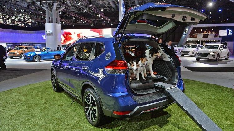 <p>Nissan Rogue'un (X-Trail) köpeklere özel modeli</p>
