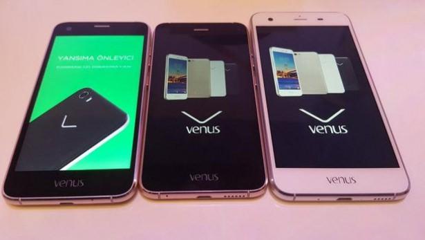 <p>Venus V3 5070</p>

<p>32 GB depolama hafızasıyla birlikte 13 MP arka ve 5 MP ön yüzde kamerası bulunan cihaz Android 5.1 Lollipop işletim sistemini kullanıyor ve fiyatı ise 1149 TL.</p>
