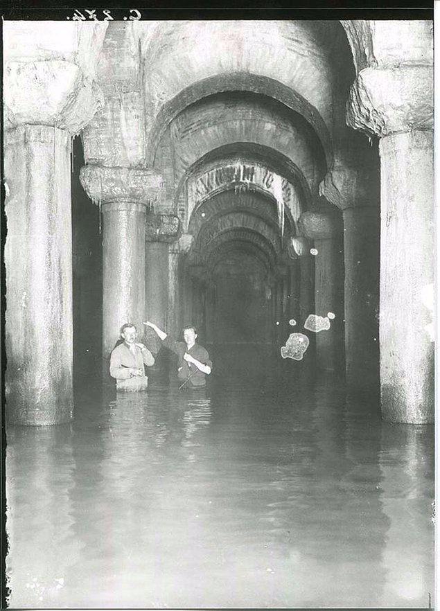 <p>54. Aya İrini Kilisesi altında bulunan Sarnıç.</p>
