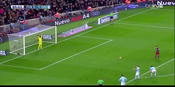 <p>Messi penaltı atışından Suarez'e pas verdiği gol</p>

<p> </p>
