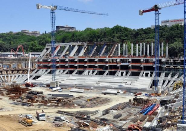 Vodafone Arena'da son durum