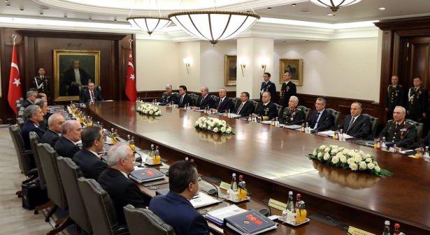 <div>
<div>Milli Güvenlik Kurulu (MGK), Cumhurbaşkanı Recep Tayyip Erdoğan başkanlığında toplandı.</div>
</div>

<div> </div>
