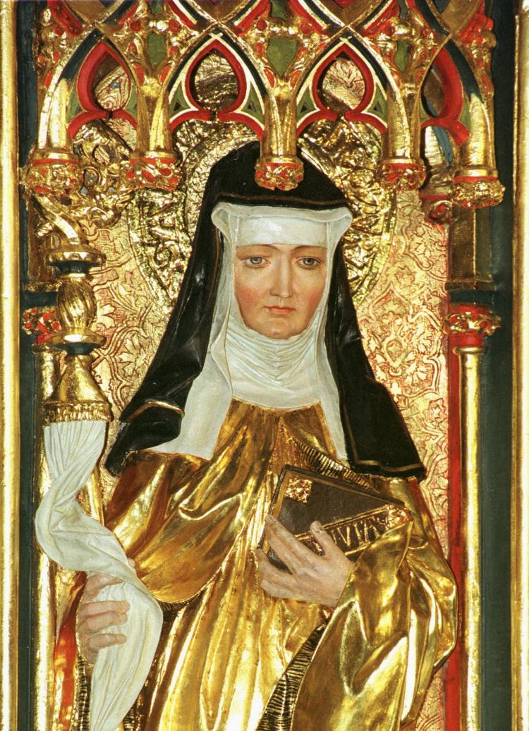 <p><strong>Hildegard von Bingen (1098-1179)</strong></p>
<p>Şiddetli migren ağrılarını yüzünden gördüğü sanrıları kağıda dökmeye başlayan rahibe, hayatının çoğunu bir manastırda geçirdi. Bu sırada kendini şiire verdi ve kadınlık hislerini yazıya döken ilk kişi oldu.</p>