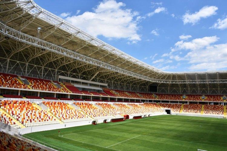 <p><strong>Türkiye'nin göz kamaştıran yeni stadyumları</strong></p>

<p><span style="color:rgb(255, 255, 255)">Yeni Malatya Stadı</span><br />
<span style="color:rgb(255, 255, 255)">​Kapasite: 25.000</span></p>

