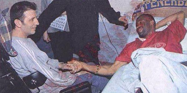 <p>Sedat Balkanlı-Uche buluşması (1999)</p>