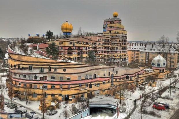 <p>Waldspirale (Darmstadt, Almanya)</p>
