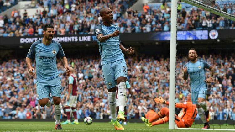 <p>93 - Fernandinho - Manchester City</p>