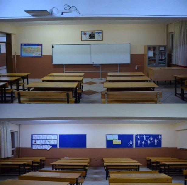 <p>Sınıfını düzenlemek için bilimsel araştırmaları ve makaleleri inceleyerek işe koyulduğunu anlatan Ahmet öğretmen, Manchester Salford Üniversitesi'nin 3 yıl süren bir araştırmasını dikkate almış.</p>