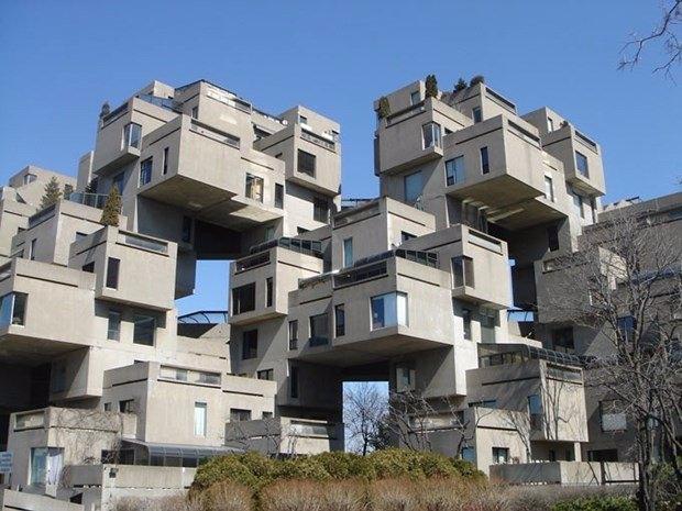 <p>Habitat 67 (Montreal, Kanada)</p>
