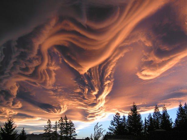 <p>Undulatus Asperatus bulutları</p>