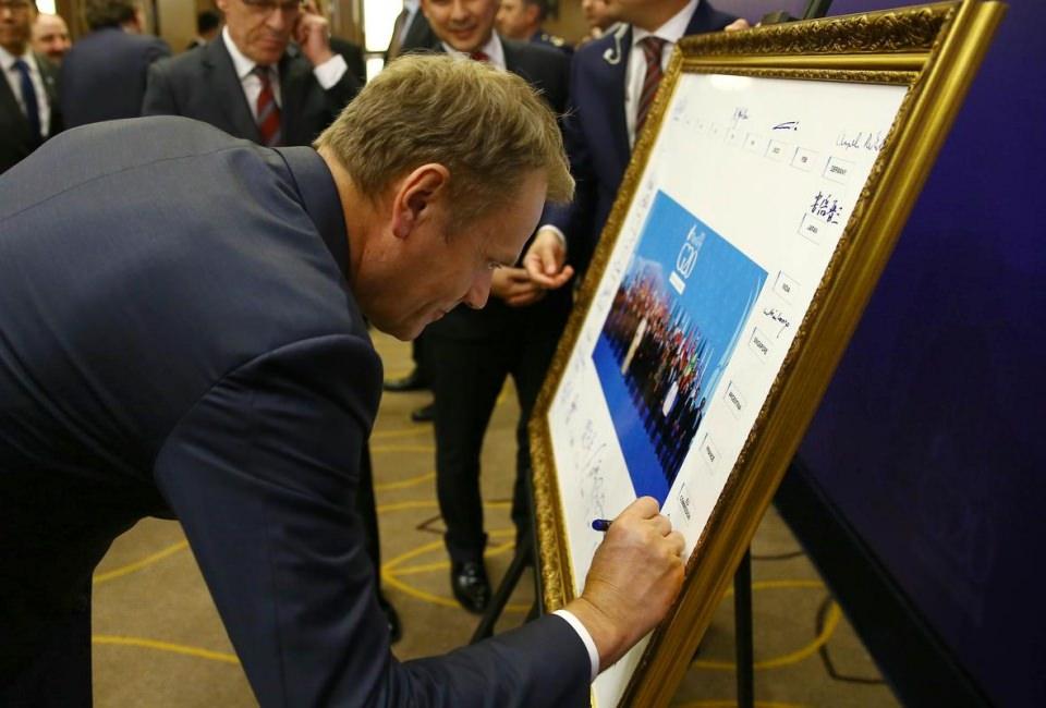 <p>AB Konseyi Başkanı Donald Tusk</p>
