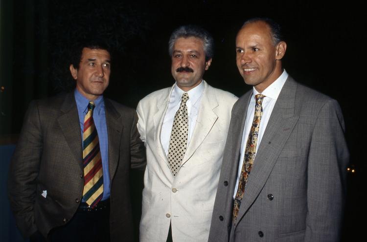 <p>Carlos Alberto Parreira, Mehmet Ali Aydınlar</p>
