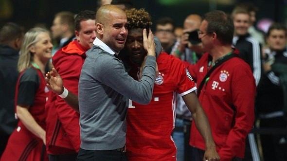 <p>3- Guardiola Bayern Münih'e gözyaşlarıyla veda etti.</p>