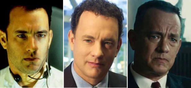 <p>Tom Hanks (39-49-59)<br />
Apollo 13 / The Terminal / Bridge of Spies</p>
