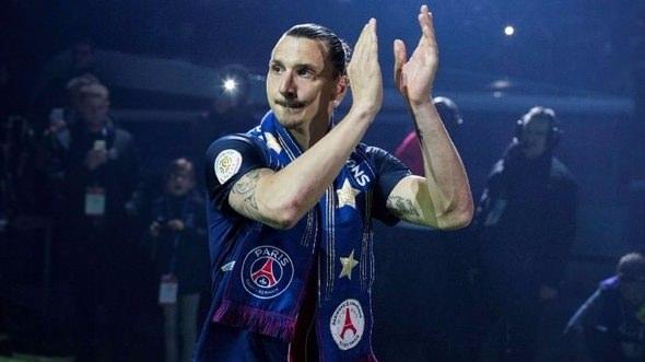 <p>4- Zlatan Ibrahimovic'in PSG'ye vedası.</p>