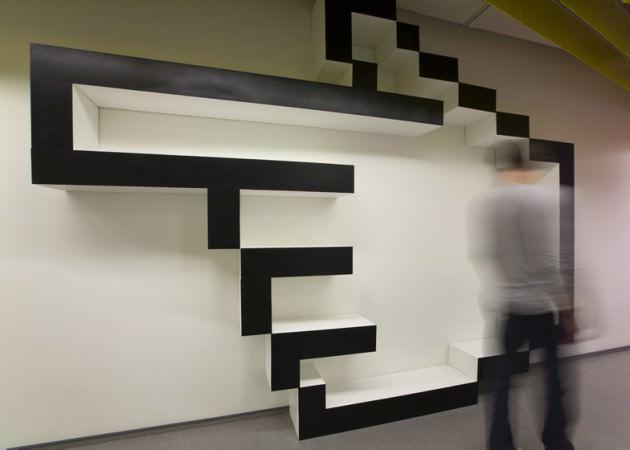 Rusya'da bulunan Za Bor Architects, Rusya'nın en büyük internet arama motoru şirketi Yandex'in yeni St. Petersburg ofislerinin tasarımını yaptı.