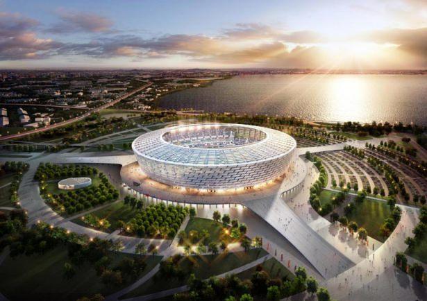 <p>2) Baku National Stadium (Azerbaijan, 2015)</p>
