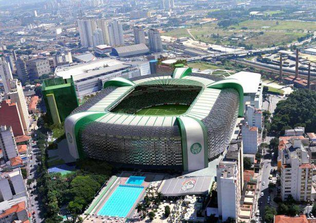 <p>5) Allianz Parque (Palmeiras, 2014)</p>